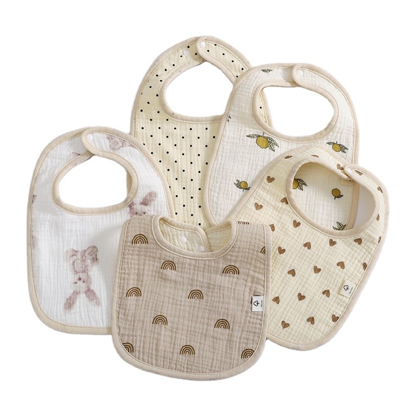Muslin Baby Bib Supplier - 100% Cotton Super Soft Scarf