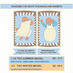 Infant Sleeping Sacks Supplier - 100% Cotton Zipper Muslin