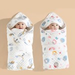 Muslin Hooded Blanket Factory - Hot Sale Children Six Layers