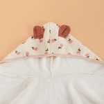 Baby Bath Cape Supplier - Cotton Kids Hooded Poncho Customizable