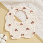 Cotton Baby Bibs Supplier - Button Closure Soft Cute