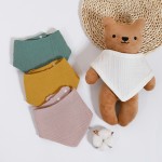 Triangular Drool Bibs Factory - 100% Organic Ultra-Soft Solid