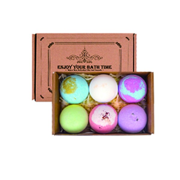 Bath Bombs Set Supplier - Natural Gift Set Birthday Christmas
