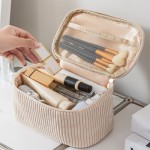 Cosmetic Bag Factory - Washable Foldable Corduroy Pouch