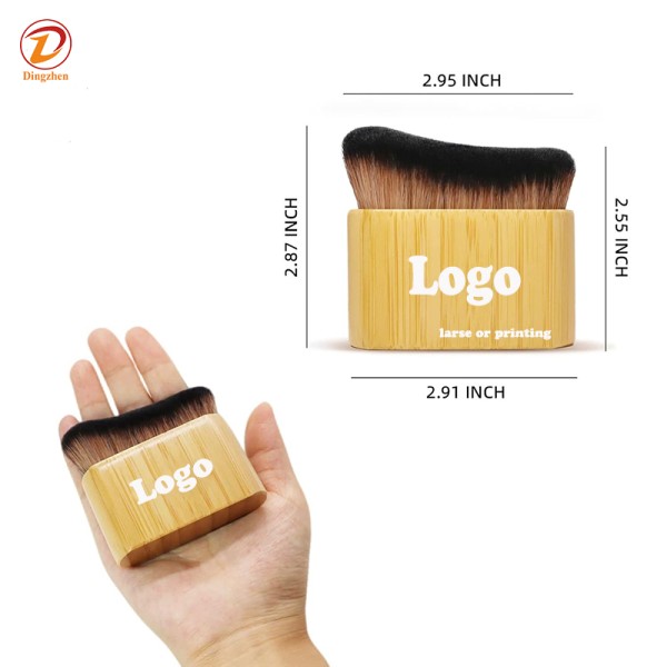 Tanning Brush Manufacturer - Private Logo Bamboo Kabuki