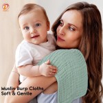 Burp Cloths Supplier - Customized Multicolor Muslin Cotton
