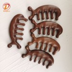 Scalp Massager Factory - Custom Logo Wooden Gua Sha Brush