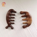 Wood Comb Factory - Natural Sandalwood Wide Tooth Massage