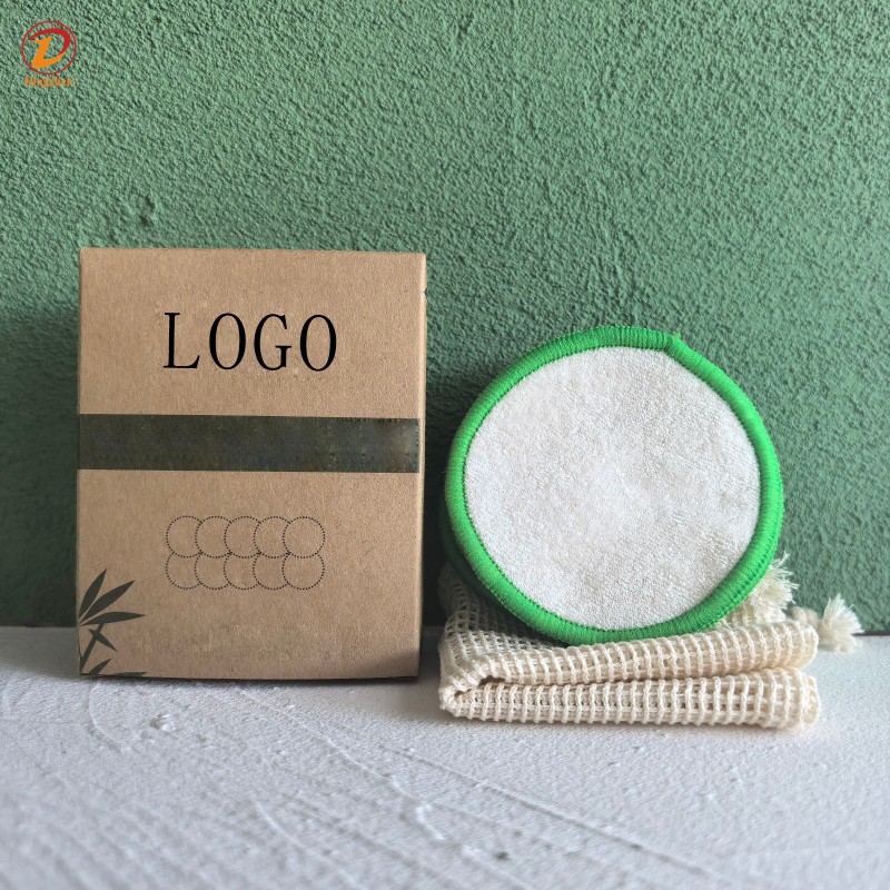 Bamboo Makeup Remover Pads Supplier - Custom Logo Natural Cotton