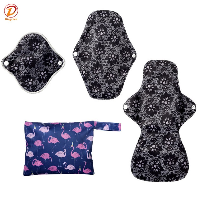 Cloth Pads Manufacturer - Reusable Bamboo Wings Heavy Flow