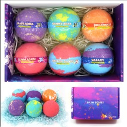 Bath Bombs Supplier - 6Pack with Toy Kids Gift