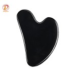 Jade Gua Sha Factory - Black Natural Facial Massage Tool