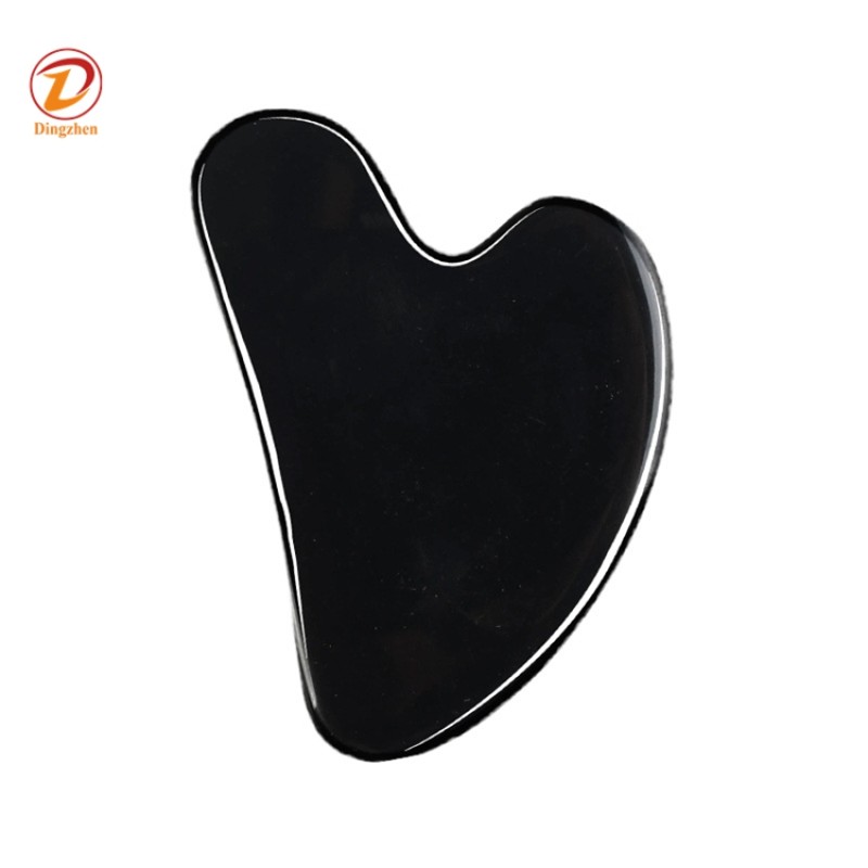 Jade Gua Sha Factory - Black Natural Facial Massage Tool