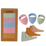 Baby Bibs Manufacturer - Custom Muslin Adjustable Snaps