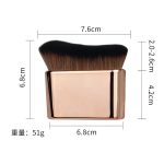 Tanning Brush Manufacturer - Laser Logo Bamboo Soft Brush