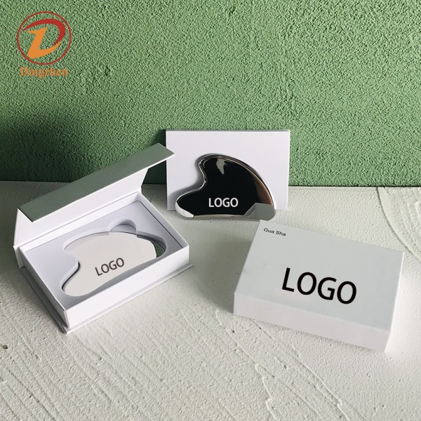 Gua Sha Tool Supplier - Custom Logo Stainless Steel Scraping