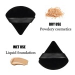 Powder Puff Supplier - Custom Black Triangle Applicators