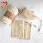Mesh Bag Manufacturer - Custom Logo Organic Cotton Drawstring