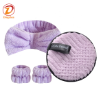 Skincare Set Factory - Custom Packing Headband Wristband Pads
