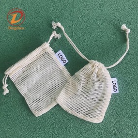 Soap Net Bag Factory - Custom Label Organic Cotton Mesh
