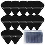 Powder Puff Supplier - Custom Black Triangle Applicators