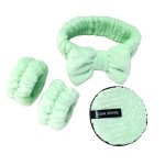 Skincare Set Factory - Custom Packing Headband Wristband Pads