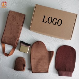 Tanning Kit Manufacturer - Self Tanner Mitt Brush Set