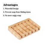 Soap Dish Supplier - Private Logo Natural Wood Bamboo