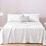 Microfiber Bedding Supplier - 4Pcs Brushed Linen Sheet Set