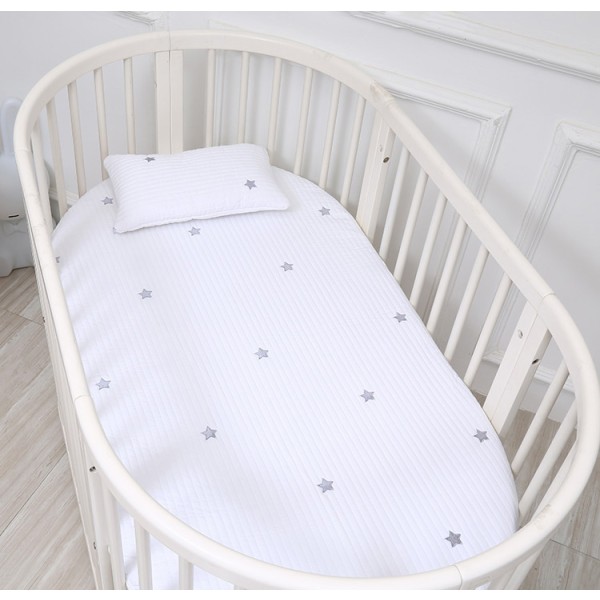 Bassinet Sheet Manufacturer - 100% Cotton Fitted Crib Waterproof