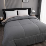 Reversible Comforter Factory - Couette De Lit Microfiber Quilt