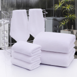 Washcloths Factory - Soft White 100% Cotton Bath