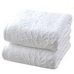 Washcloths Factory - Soft White 100% Cotton Bath