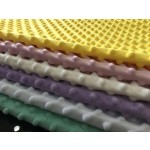 Plush Fabric Supplier - 100% Polyester Soft Minky Dot
