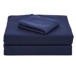 Microfiber Bedding Supplier - 4Pcs Brushed Linen Sheet Set