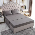 Cotton Bedding Supplier - Four Piece White Woven 100% Cotton