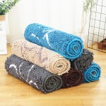 Door Entrance Mat Supplier - Microfiber Absorbent Muddy Rug