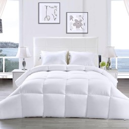 Duvet Quilt Supplier - Edredones Luxury White Cotton