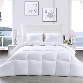 Duvet Quilt Supplier - Edredones Luxury White Cotton