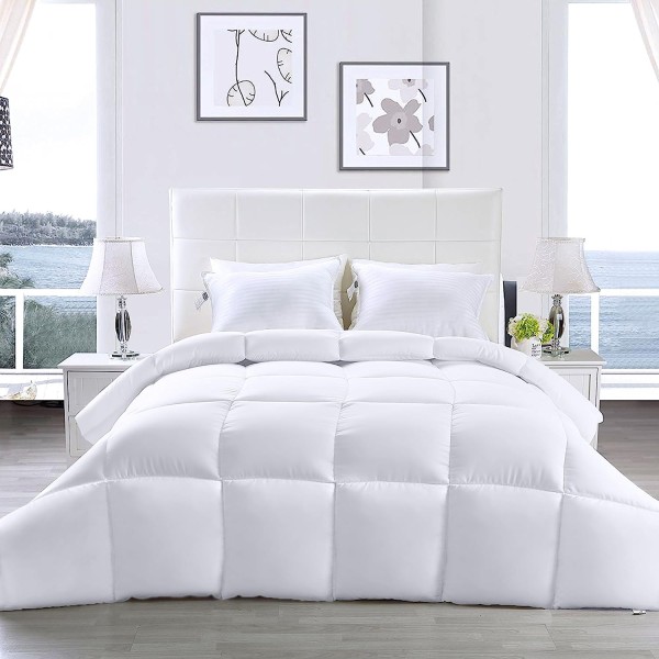 Duvet Quilt Supplier - Edredones Luxury White Cotton