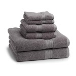 Bath Towel Set Manufacturer - 6 Piece Luxury Bamboo Cotton