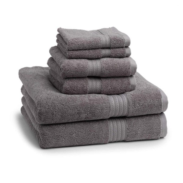 Bath Towel Set Manufacturer - 6 Piece Luxury Bamboo Cotton