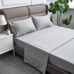Bedding Set Manufacturer - 4PCS 100% Bamboo Fitted Sheet