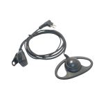 Walkie Talkie Headset Factory - D-Shape Soft OEM Earpiece