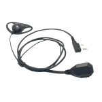 K Plug Headset Manufacturer - Ear Hook OEM Two-Way Radio