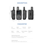 Walkie Talkie Factory - 3000mAh POC 4G OEM Two-Way Radio