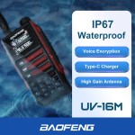 Walkie Talkie Manufacturer - Baofeng UV-16M V2 OEM 10W