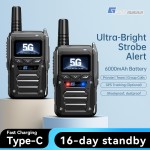Walkie Talkie Factory - 6000mAh POC 4G OEM Two-Way Radio