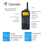 Marine Radio Supplier - Custom IPX7 Waterproof 88CH