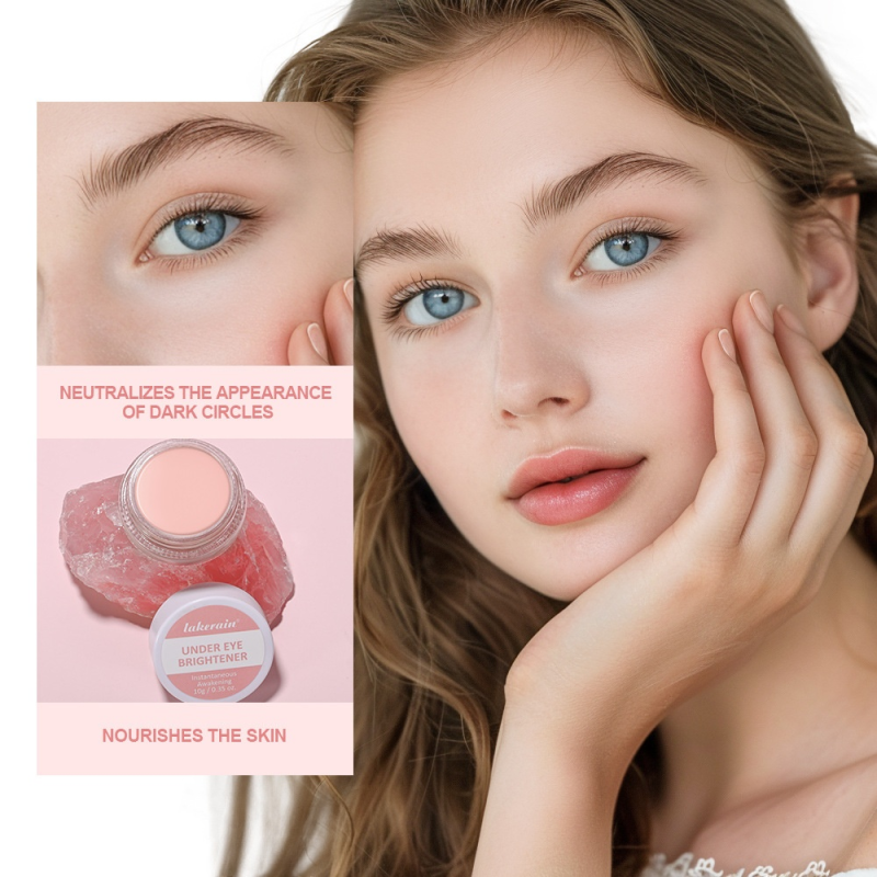 Wholesale Lakerain Mineral-Based Eye Brightening Cream Concealer Covers Dark Circles Brightens Skin Tone Cross-Border